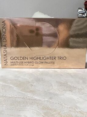 Natasha Denona Golden Highlighter Trio - Rose Gold Finish